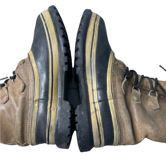 SOREL Men's Vintage Kaufman Caribou Tan Leather Waterproof Snow Boots *No Size* - Picture 14 of 16